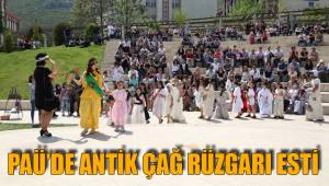 PAÜ’DE ANTİK ÇAĞ RÜZGARI ESTİ
