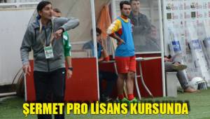 ŞERMET PRO LİSANS KURSUNDA