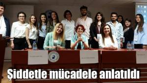 Şiddetle mücadele anlatıldı