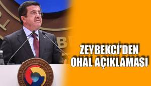 ZEYBEKCİ'DEN OHAL AÇIKLAMASI