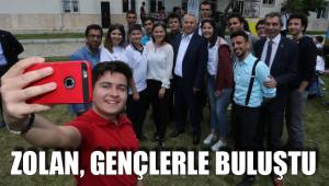 ZOLAN, GENÇLERLE BULUŞTU