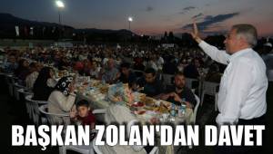BAŞKAN ZOLAN'DAN DAVET