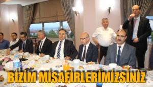 BİZİM MİSAFİRLERİMİZSİNİZ