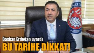 BU TARİHE DİKKAT