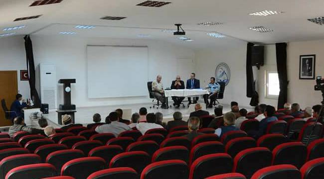 Çameli’de asayiş toplantısı yapıldı