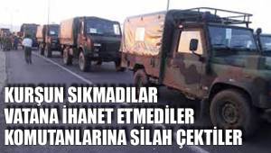 DARBEYE KARŞI GELDİLER