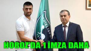 HOROZ’DA 1 İMZA DAHA