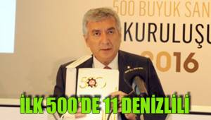 İLK 500'DE 11 DENİZLİLİ