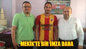 MEKİK’TE BİR İMZA DAHA