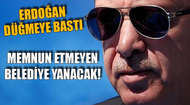 MEMNUN ETMEYEN BELEDİYE YANACAK!