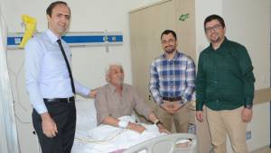 PAÜ HASTANESİNDE BAYRAMLAŞMA
