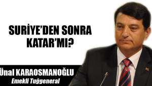 SURİYE’DEN SONRA KATAR’MI?