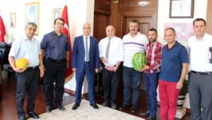 ADB YÖNETİMİ VALİ KARAHAN’I ZİYARET ETTİ