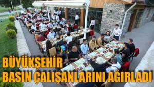 BÜYÜKŞEHİR BASIN ÇALIŞANLARINI AĞIRLADI