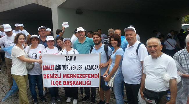 DENİZLİ ÖRGÜTÜNDEN ‘ADALET’ ÇIKARMASI
