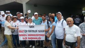 DENİZLİ ÖRGÜTÜNDEN ‘ADALET’ ÇIKARMASI