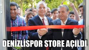 DENİZLİSPOR STORE AÇILDI