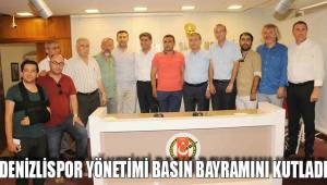 DENİZLİSPOR YÖNETİMİ BASIN BAYRAMINI KUTLADI