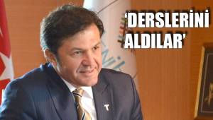 ‘DERSLERİNİ ALDILAR’
