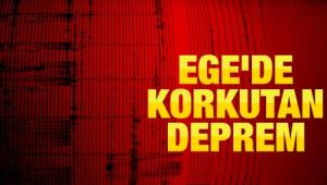 EGE SALLANDI, DENİZLİYİ KORKUTTU