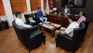 HAKEMLERDEN BAŞKAN SUBAŞIOĞLU’NA ZİYARET