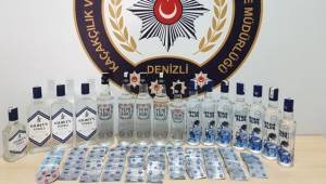 Kaçak alkol ele geçirildi