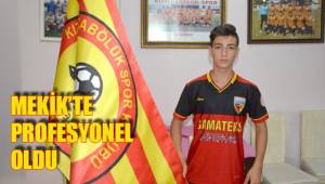 MEKİK’TE PROFESYONEL OLDU
