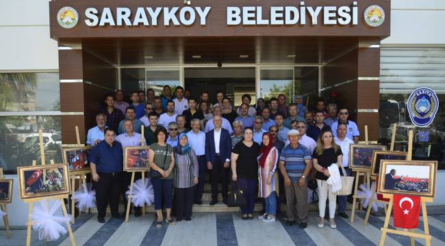 Sarayköy 15 Temmuz’u unutmadı