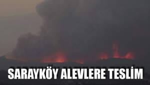 SARAYKÖY’DE KORKUTAN YANGIN