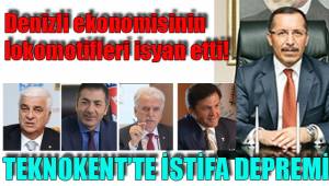 TEKNOKENT’TE İSTİFA DEPREMİ