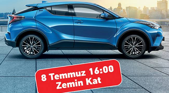 Toyota C-HR sahibini bekliyor