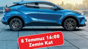 Toyota C-HR sahibini bekliyor