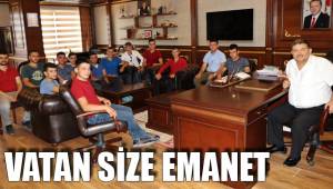 VATAN SİZE EMANET