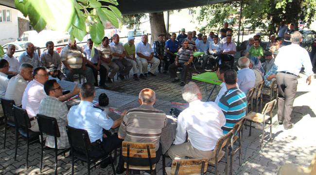 Vatandaşları dinlediler