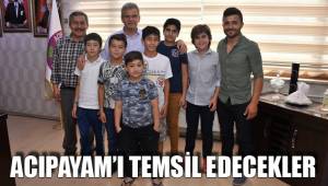 ACIPAYAM’I TEMSİL EDECEKLER