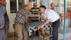BAŞKANDAN MAHALLE ZİYARETLERİNE DEVAM