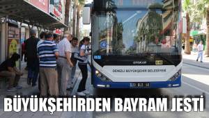 BÜYÜKŞEHİRDEN BAYRAM JESTİ