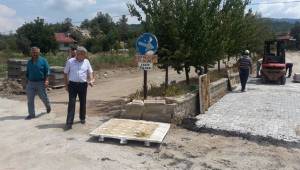 ÇAKIR MAHALLESİNDE ÜST YAPI ÇALIŞMALARI DEVAM EDİYOR