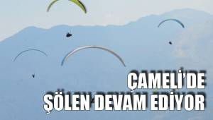 ÇAMELİ'DE ŞÖLEN DEVAM EDİYOR
