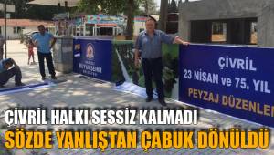 ÇİVRİL HALKI O HATAYA SESSİZ KALMADI