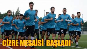 CİZRE MESAİSİ BAŞLADI