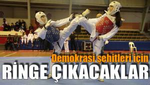 Demokrasi şehitleri için ringe çıkacaklar