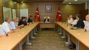 DEMOKRAT PARTİ YÖNETİMİNDEN VALİYE ZİYARET