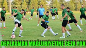 DEPLASMAN MAĞLUBİYETİNE CEZA YOK