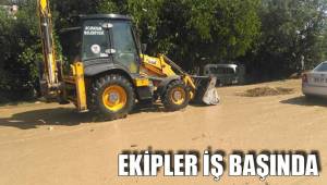 EKİPLER İŞ BAŞINDA
