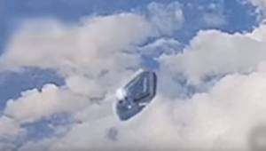 En net ufo görüntüsü