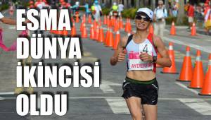ESMA DÜNYA İKİNCİSİ OLDU