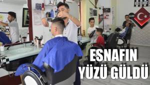 ESNAFIN YÜZÜ GÜLDÜ