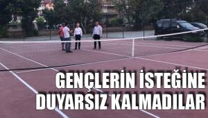 GENÇLER İSTEDİ BELEDİYE YAPTI