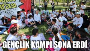 GENÇLİK KAMPI SONA ERDİ